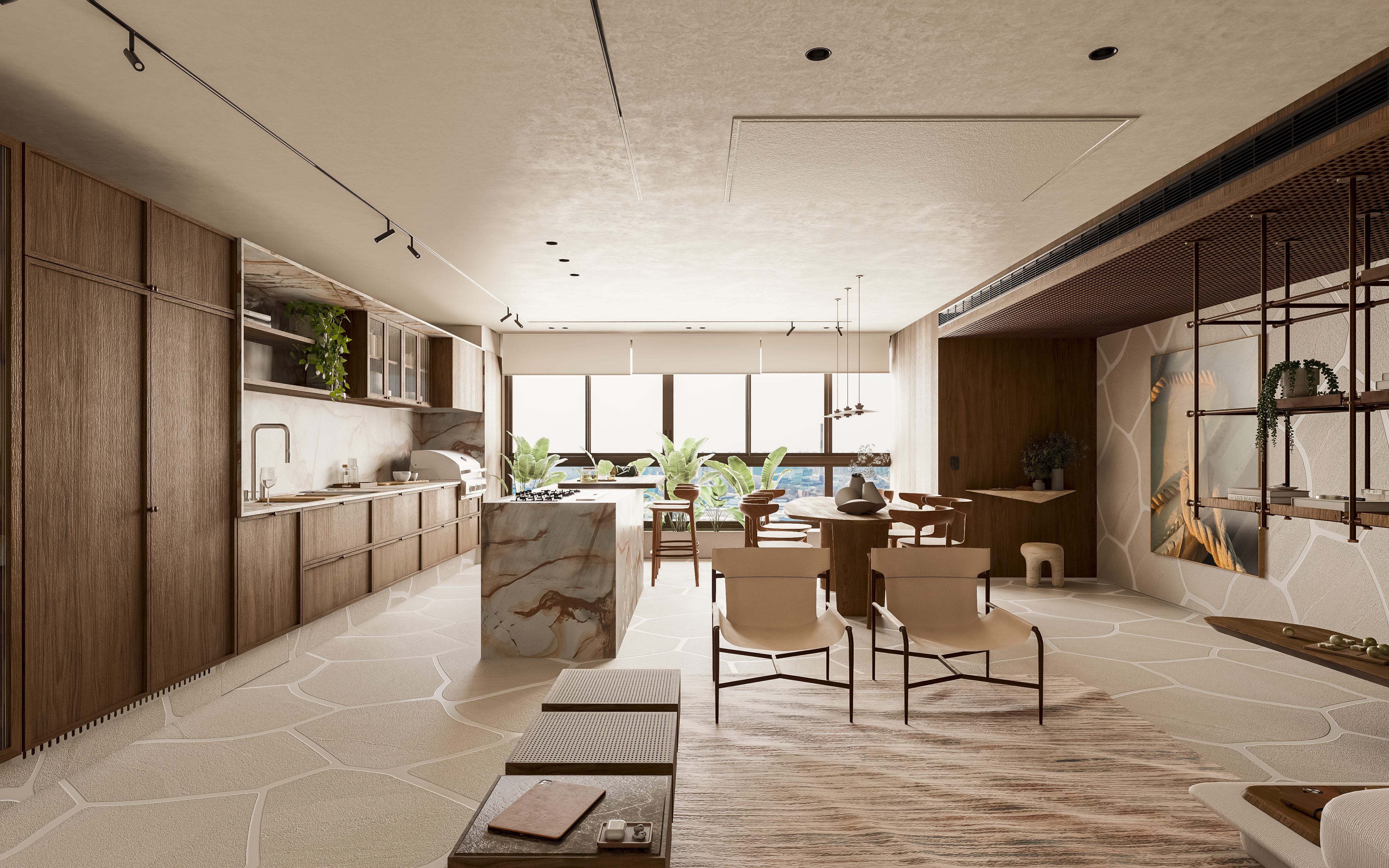 APARTAMENTO PEDRAS PLANU ARQUITETOS PROJETO DE ARQUITETURA DE INTERIORES DO APARTAMENTO PEDRAS ESCRITÓRIO DE ARQUITETURA PLANU ARQUITETOS EM SÃO JOSÉ DOS CAMPOS, SJC