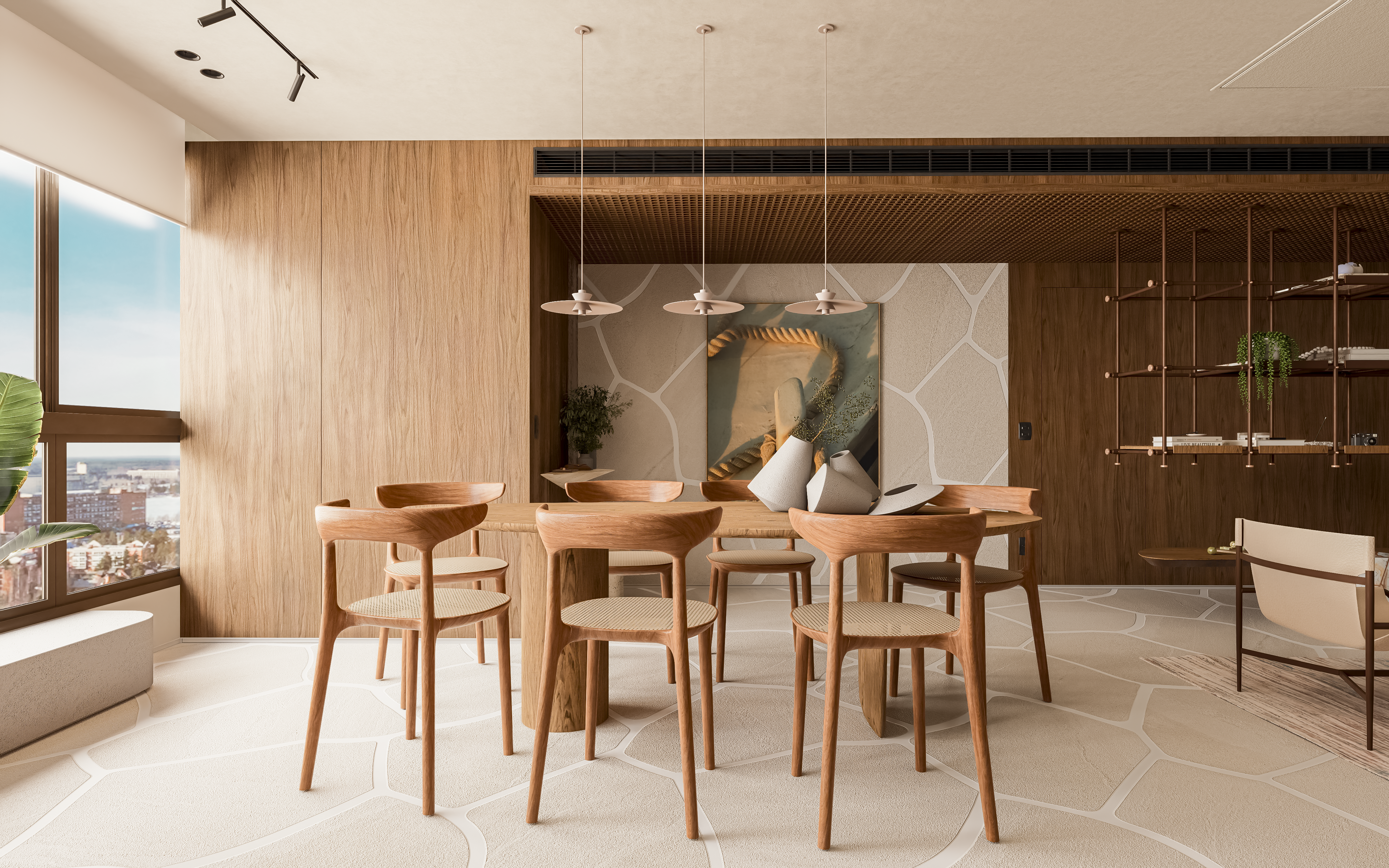 APARTAMENTO PEDRAS PLANU ARQUITETOS PROJETO DE ARQUITETURA DE INTERIORES DO APARTAMENTO PEDRAS ESCRITÓRIO DE ARQUITETURA PLANU ARQUITETOS EM SÃO JOSÉ DOS CAMPOS, SJC